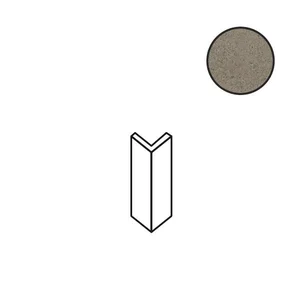 Спецэлемент Stroeher Roccia Next Угловой Подступенок 2542 Taupe 95062-019 6x15,7 матовый