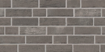 Клинкерная плитка Stroeher Steinlinge 2775 Platingrau 95129-005 7,1x24 структурированная