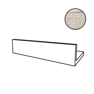 Спецэлемент Stroeher Wasserbrand угол откоса 4409 Sandweib 95051-036 11,5x24 натуральный