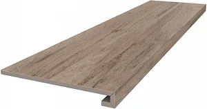Kerama Marazzi Ступень клееная Про Вуд беж темный DL501520R/GCF 33x119,5 матовая