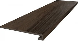 Kerama Marazzi Ступень клееная Про Вуд коричневый DL501720R/GCF 33x119,5 матовая