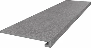 Kerama Marazzi Ступень клееная Роверелла пепельный DL501220R/GCF 33x119,5 матовая