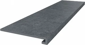 Kerama Marazzi Ступень клееная Роверелла серый темный DL501300R/GCF 33x119,5 матовая