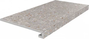 Kerama Marazzi Ступень клееная Терраццо беж SG632020R/GCF 33x60 матовая