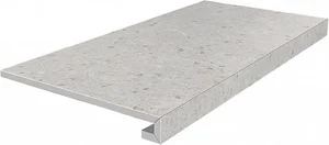 Kerama Marazzi Ступень клееная Терраццо беж светлый SG631820R/GCF 33x60 матовая