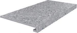 Kerama Marazzi Ступень клееная Терраццо серый SG632620R/GCF 33x60 матовая