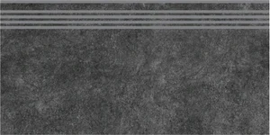 Kerama Marazzi Ступень Королевская дорога черный SG615020R/GR 30x60 матовая