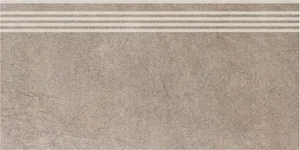 Kerama Marazzi Ступень Королевская дорога коричневый светлый обрезной SG614420R/GR 30x60 матовая