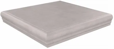 Kerama Marazzi Ступень угловая Александрия серый SG925100N/GR/AN 30x30 матовая