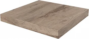 Kerama Marazzi Ступень угловая клееная левая Про Вуд беж темный DL501520R/GCS 33x33 матовая
