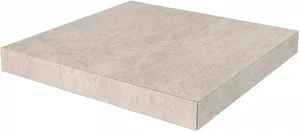 Kerama Marazzi Ступень угловая клееная Роверелла беж DL500420R/GCA 33x33 матовая