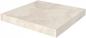 Kerama Marazzi Ступень угловая клееная Роверелла беж светлый DL500620R/GCA 33x33 матовая
