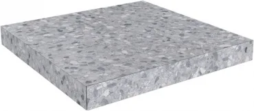 Kerama Marazzi Ступень угловая клееная Терраццо серый SG632620R/GCA 33x33 матовая