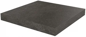 Kerama Marazzi Ступень угловая клееная универсальная Про Стоун черный DD600720R/GCA 33x33 матовая