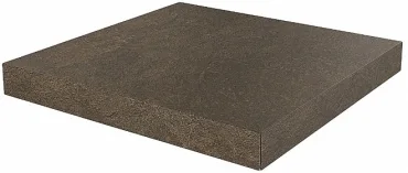 Kerama Marazzi Ступень угловая клееная универсальная Про Стоун коричневый DD600220R/GCA 33x33 матовая