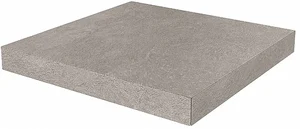 Kerama Marazzi Ступень угловая клееная универсальная Про Стоун серый DD600420R/GCA 33x33 матовая