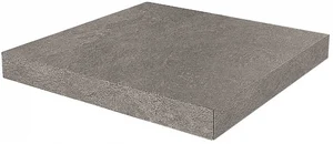 Kerama Marazzi Ступень угловая клееная универсальная Про Стоун серый темный DD600520R/GCA 33x33 матовая