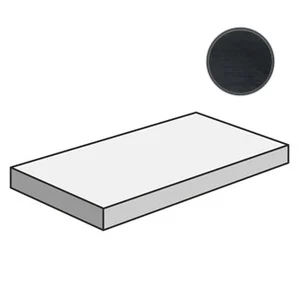Ступень Italon Surface Steel Scalino Angolare DX 33x60 матовая