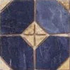 Вставка Vives Taco Iliada-Pr Azul 10,8x10,8 полированная