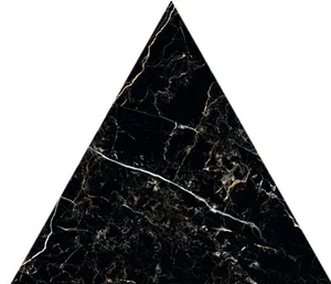 Керамогранит TAU Portloren Black 20,1x23,2 полированный