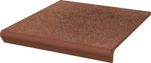 Ступень Paradyz Taurus Brown Cтупень простая с носиком 30x33 матовая