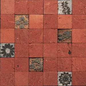 Мозаика Gaudi Tera-1(4) 27x27 глазурованная