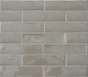 Плитка Terratinta Betonbrick Clay Glossy TTBB73CGW 7,5x30 глянцевая