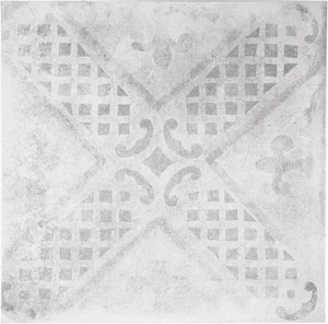 Декоративный элемент Terratinta Betonepoque White-Grey Amelie 01 TTBEWG01N 20x20 матовый