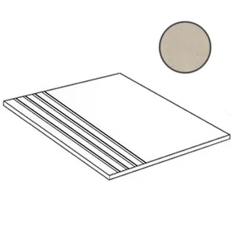 Ступень Terratinta Betontech Beige TTBT02GN 30x60 матовая