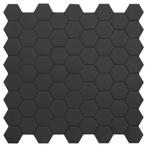 Мозаика Terratinta Hexa Black Swan TTHX09MHN 31,6x31,6 матовая