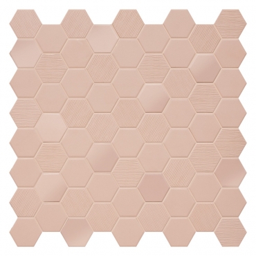 Мозаика Terratinta Hexa Rosy Blush TTBST02MHMIX 31,6x31,6 матовая