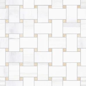 Мозаика Sant Agostino Themar Rete Bianco Lasa Kry CSARBLAK30 30x30 полированная