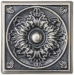 Вставка Gaya Fores Tiffany Taco Argento Plata 3x3 глянцевая