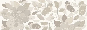 Декоративный элемент Keraben Tiffany Tiara Brown 24x69 глянцевый