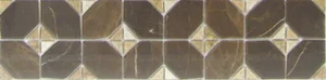 Бордюр Vives Tira Iliada-Pr Marron 10,8x43,5 полированный