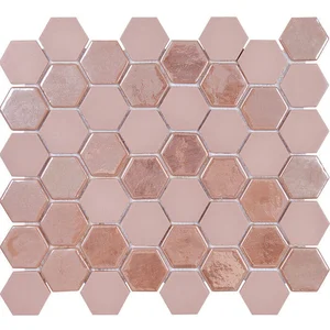 Мозаика Togama Sixties Pink 6 29,8x33 глянцевая