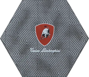 Декоративный элемент Tonino Lamborghini Indy Decoro Logo Tl Esagono Lato 20 TL20ID80 34,6x40 матовый