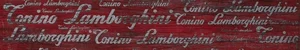 Декоративный элемент Tonino Lamborghini Montecarlo Decoro D Rosso TL15MC01D 15x90 полированный