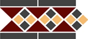 Octagon New Border Lisbon With 1 Strip (Tr.20, Dots 14+21, Strips 14)