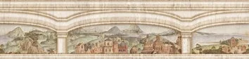Бордюр Europa Ceramica Travertino Cenefa 7,5x31,6 глянцевый