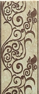 Travertino List. Tralcio