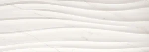 Декоративный элемент Panaria Trilogy Swing Glitter Calacatta White PBFTYF0 35x100 глянцевый