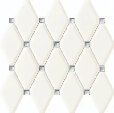 Мозаика Tubadzin Ms- Abisso White 27x29,8 глянцевая