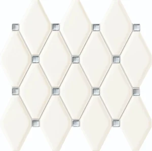Мозаика Tubadzin Ms- Abisso White 27x29,8 глянцевая