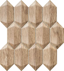 Мозаика Tubadzin Bellante Wood 26,5x29,1 матовая