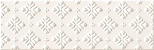Декоративный элемент Tubadzin Blanca Bar White A 7,8x23,7 глянцевый