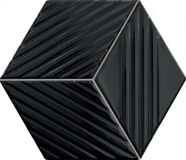 Мозаика Tubadzin Ms-Colour Black Gat.1 19,8x22,6 сатинированная