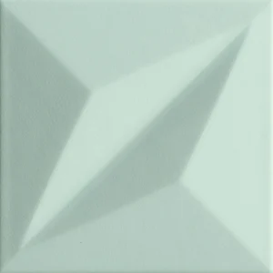 Плитка Tubadzin W-Colour Mint STR 1 Gat.1 14,8x14,8 рельефная