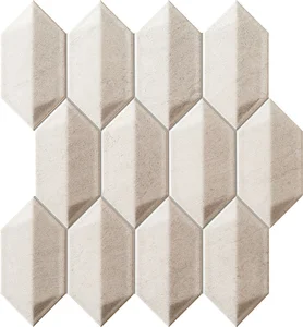 Мозаика Tubadzin Enduria Grey 26,5x29,1 матовая