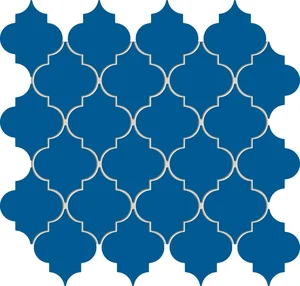Мозаика Tubadzin Entina Blue 24,6x26,4 матовая
